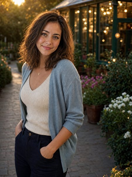 Clara Wren casual virtual date setting
