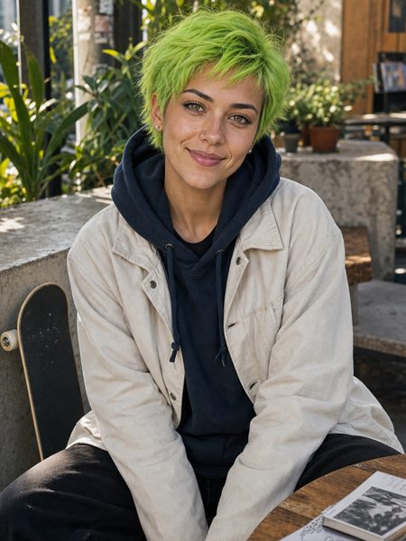Iris Vega profile portrait