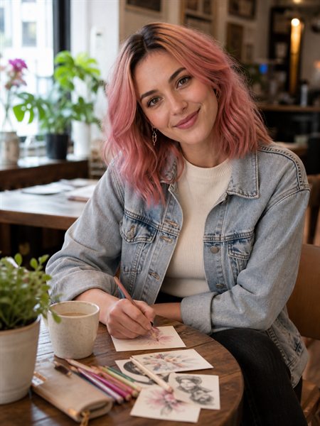 Luna Hart lifestyle companion moment