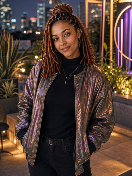 Nia Ember casual virtual date setting