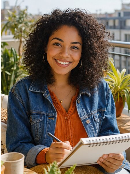 Sienna Bloom casual virtual date setting