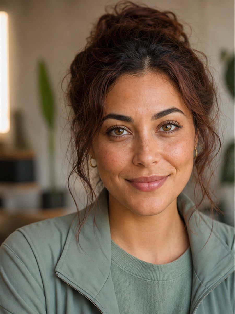 Zara Vale AI girlfriend profile portrait